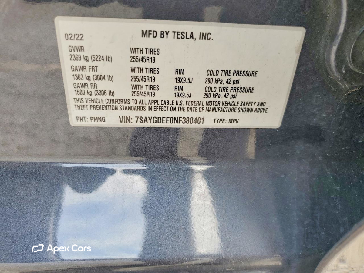 Tesla Model Y 2022