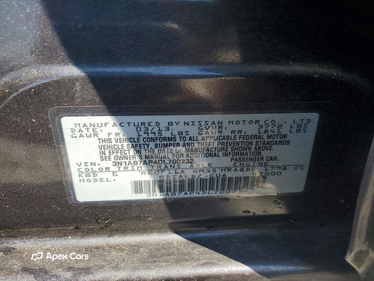 Nissan Sentra 2013