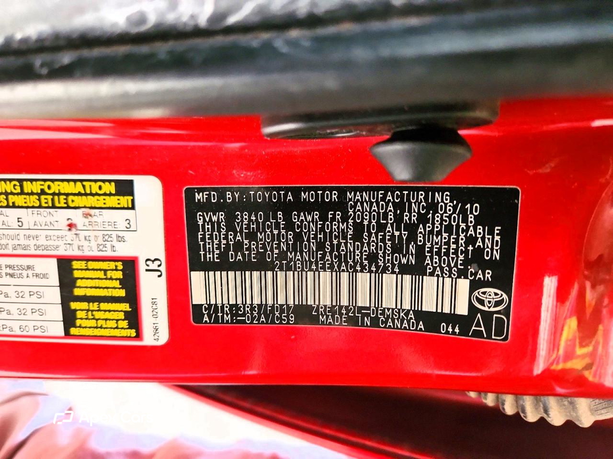 Toyota Corolla 2010