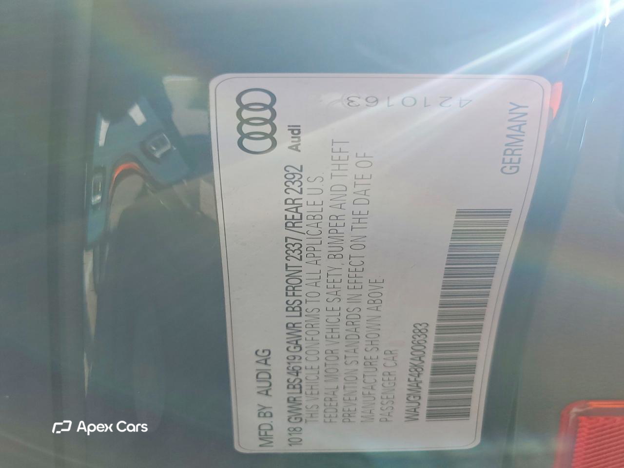 Audi A4 2019