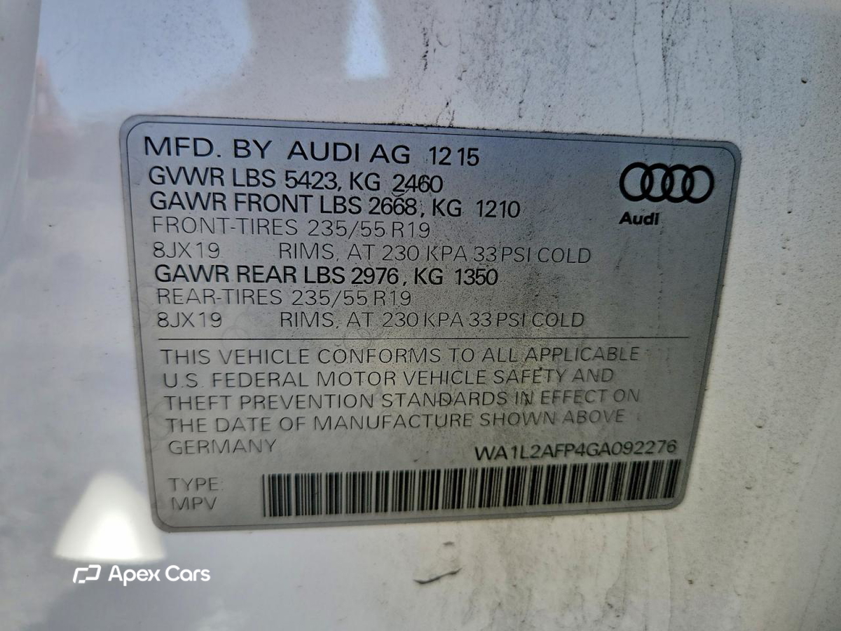Audi Q5 2016