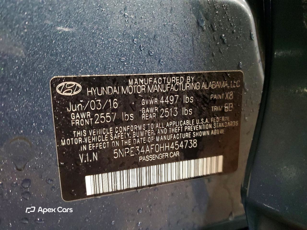 Hyundai Sonata 2017