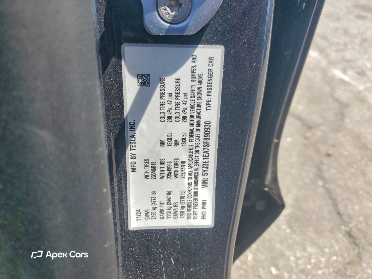 Tesla Model 3 2025