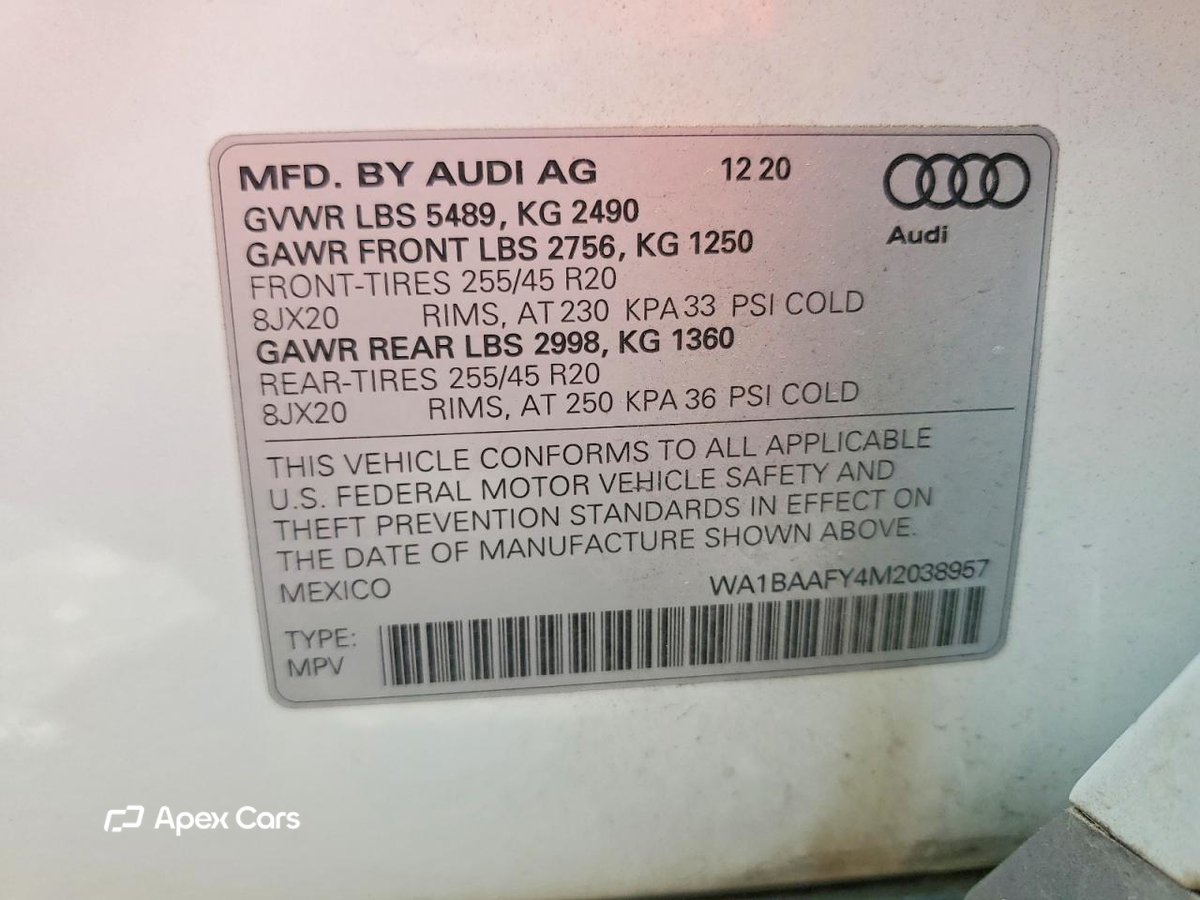 Audi Q5 2021