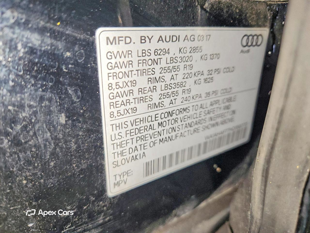 Audi Q7 2017