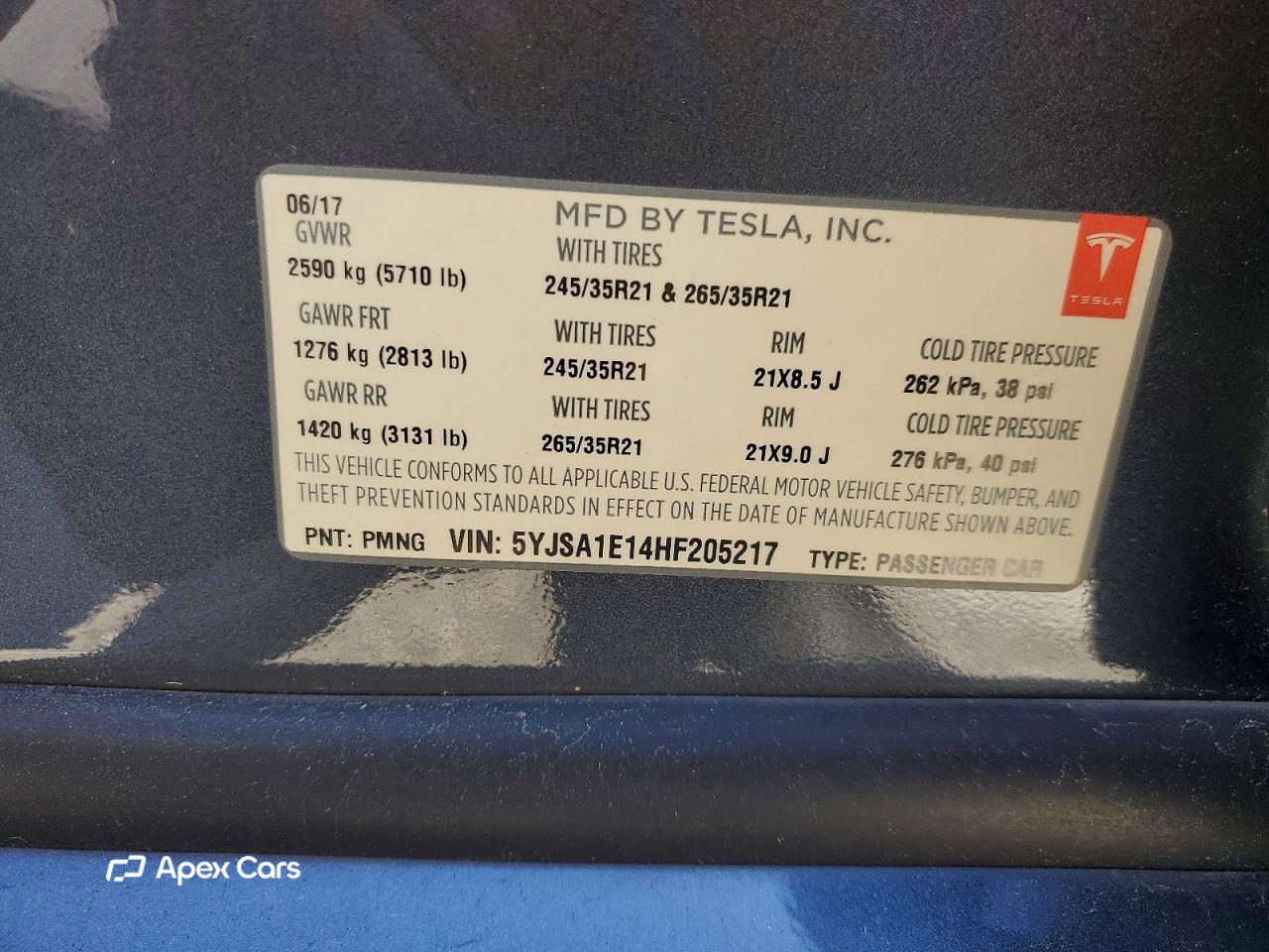 Tesla Model S 2017