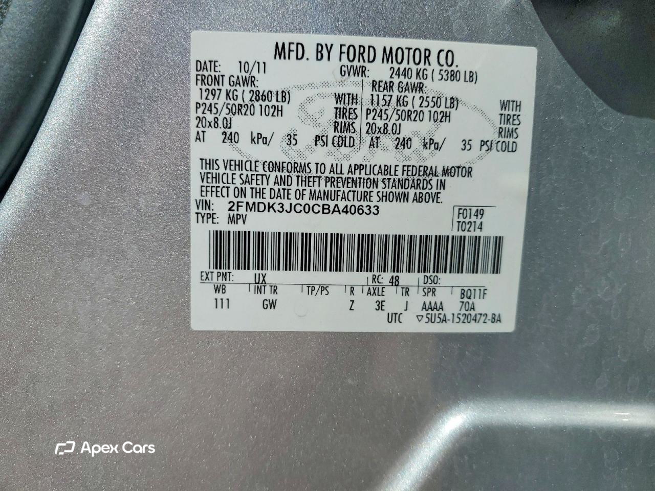 Ford Edge 2012