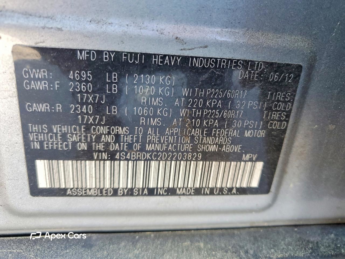 Subaru Outback 2013