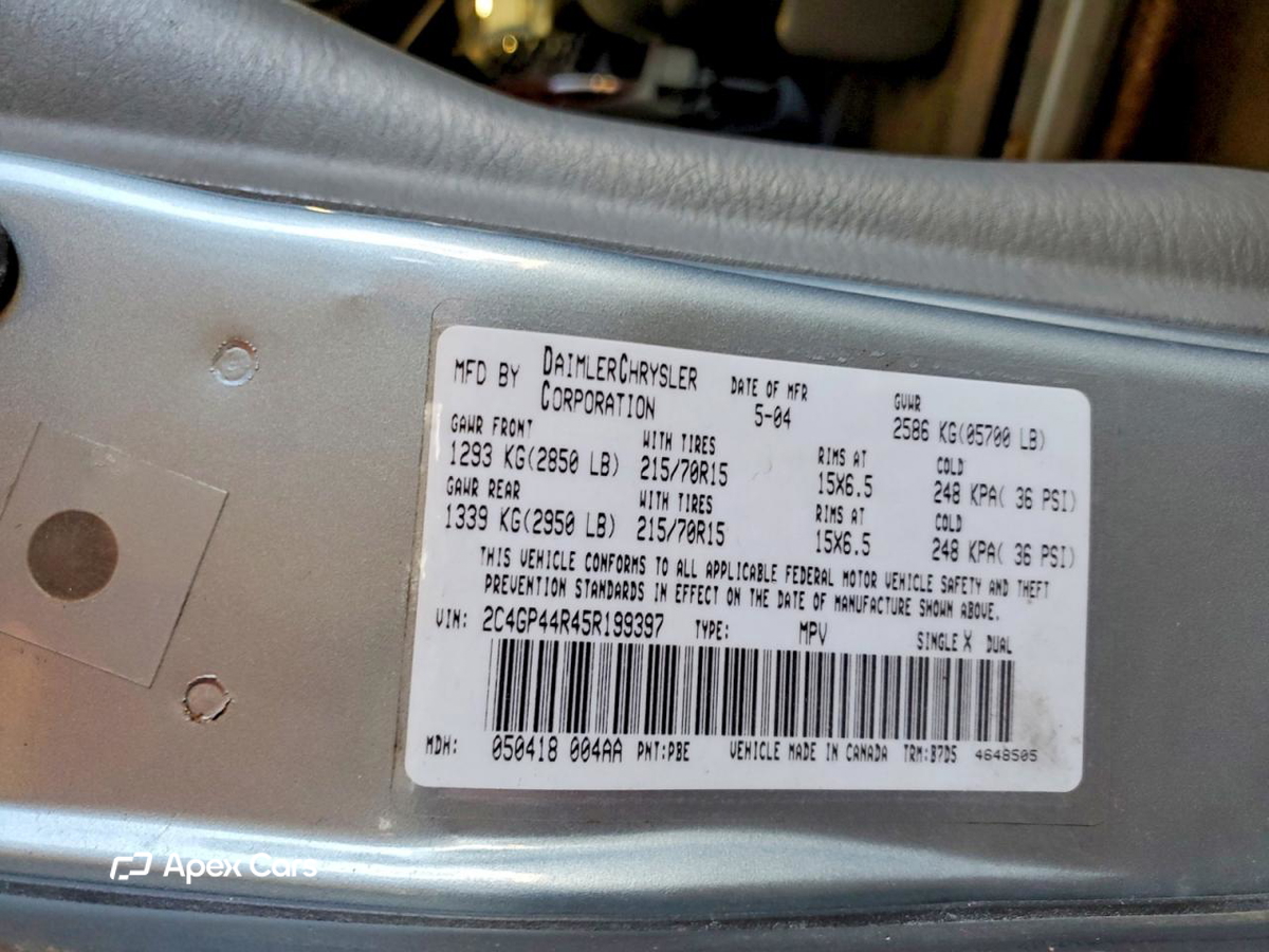 Chrysler Voyager 2005
