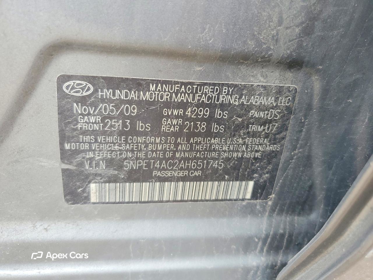 Hyundai Sonata 2010