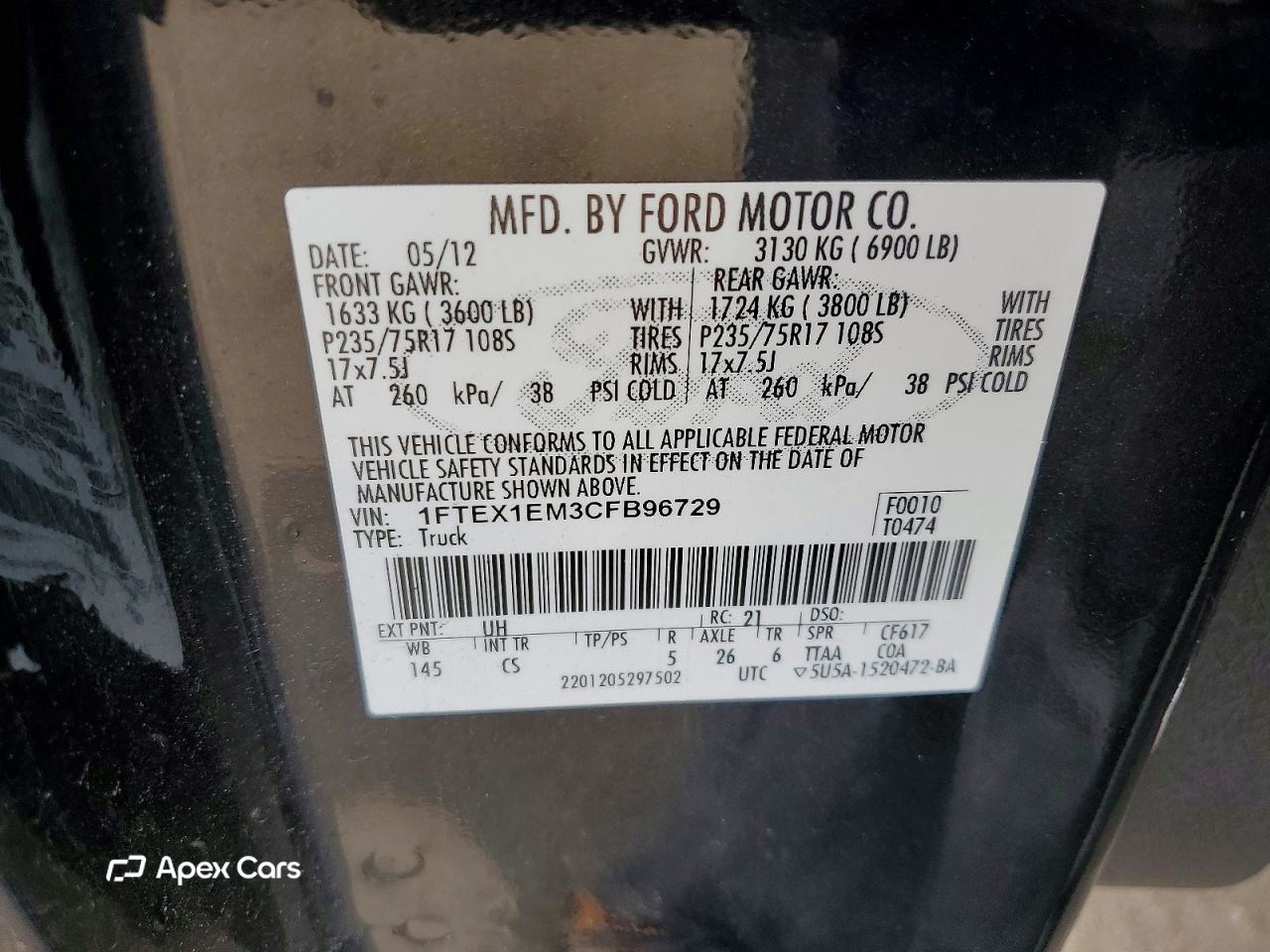 Ford F-150 2012