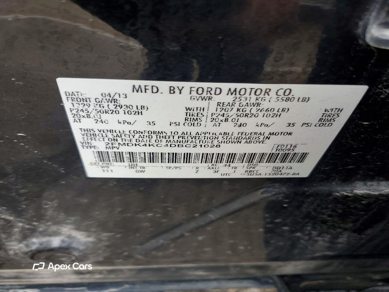 Ford Edge 2013
