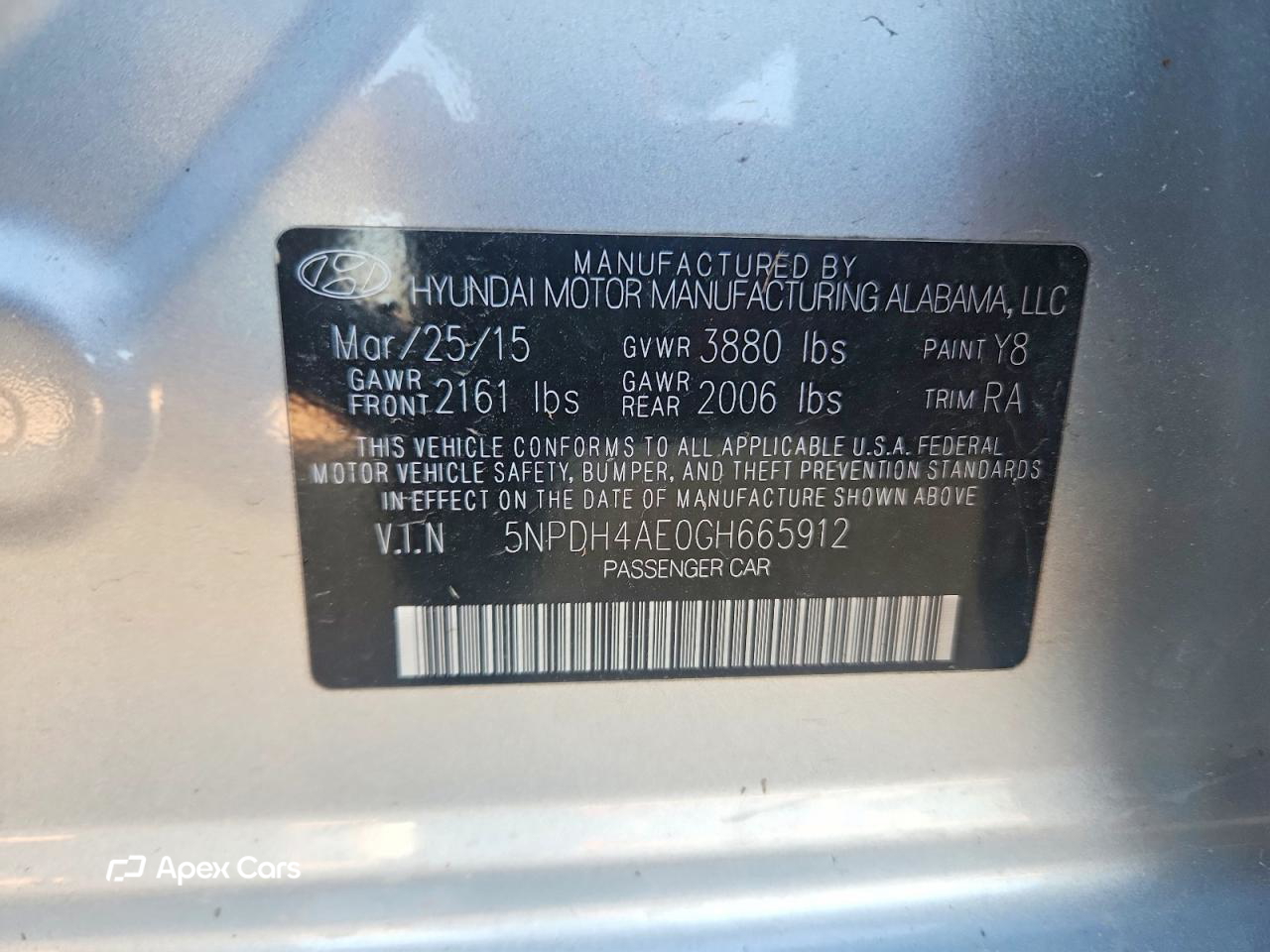 Hyundai Elantra 2016