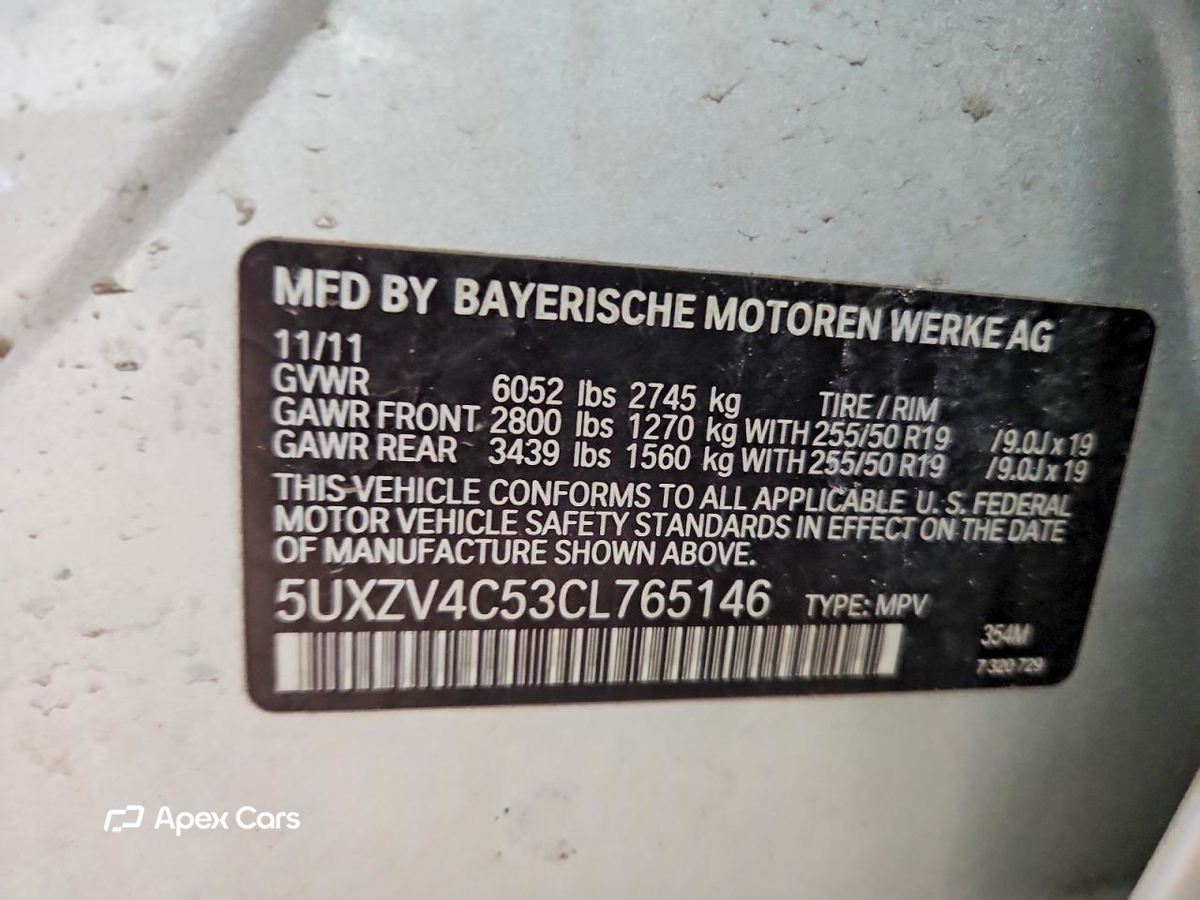 BMW X5 2012