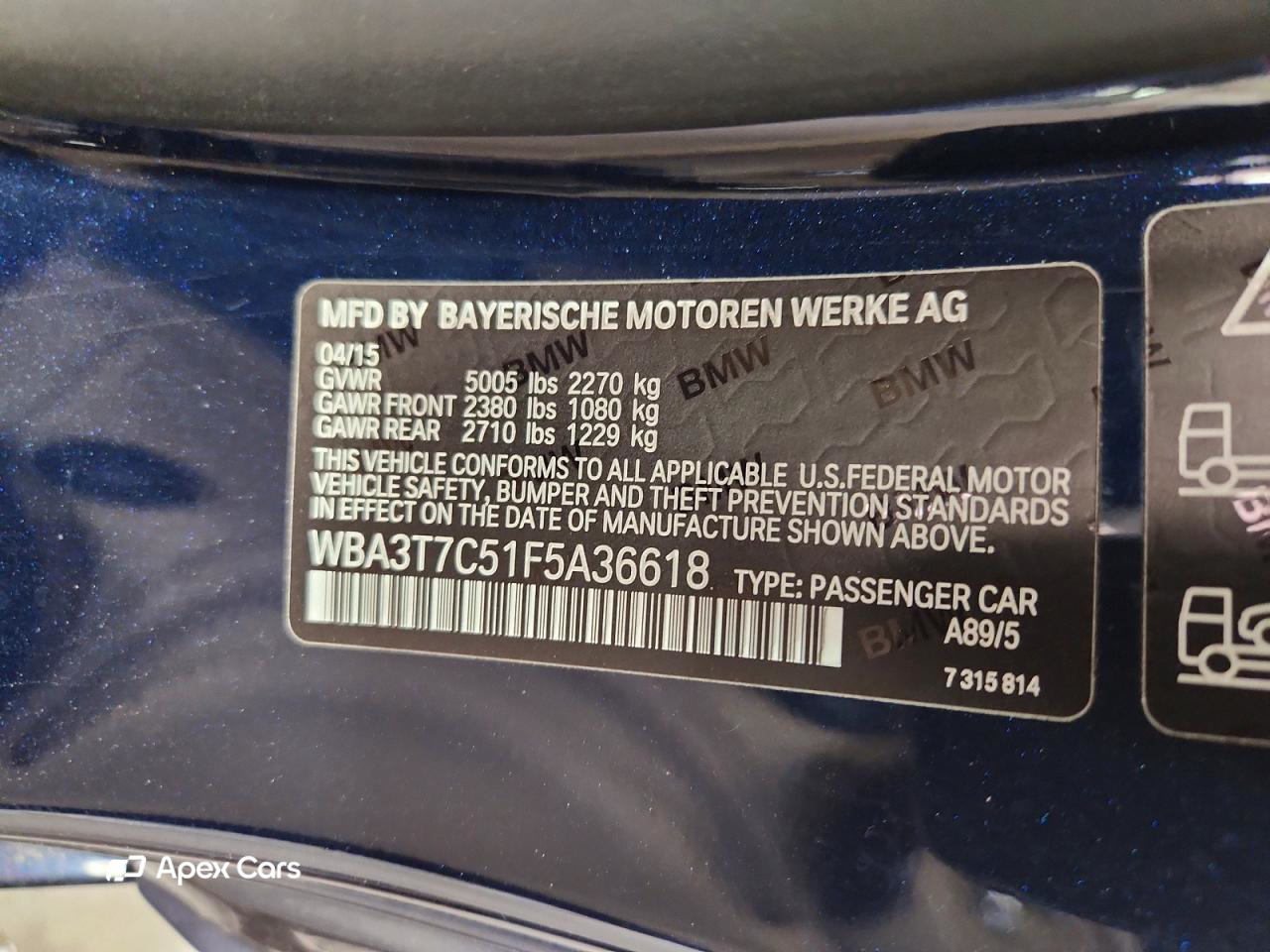 BMW Series 4 2015