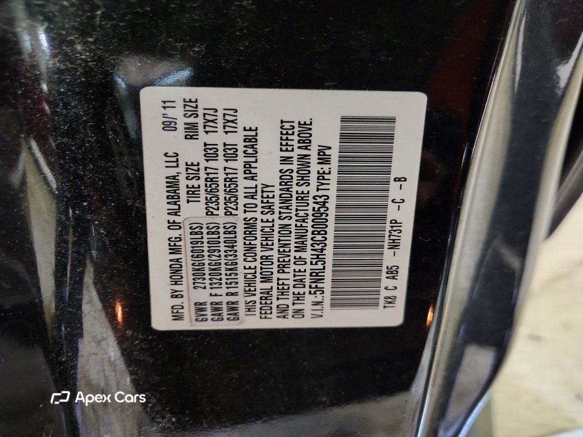 Honda Odyssey 2012