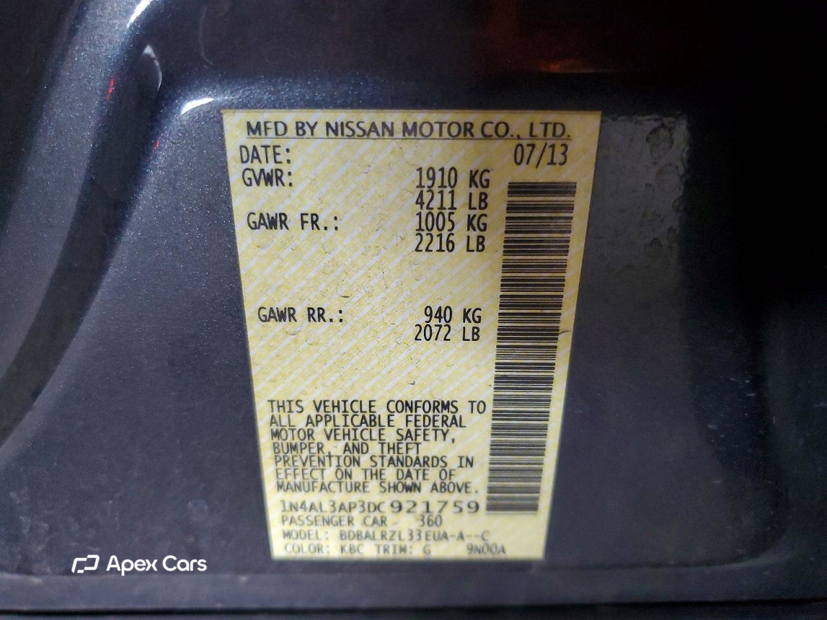 Nissan Altima 2013