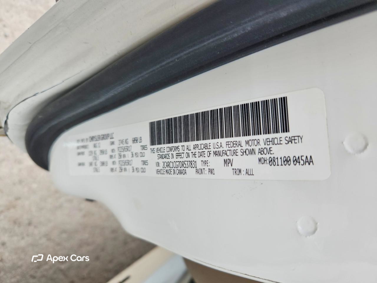 Chrysler Voyager 2013
