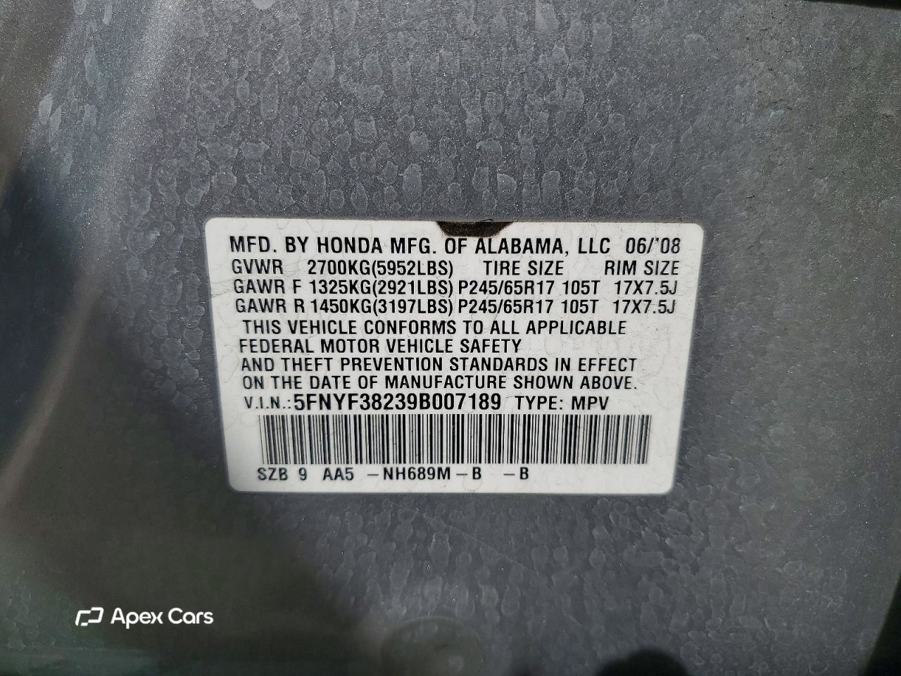 Honda Pilot 2009