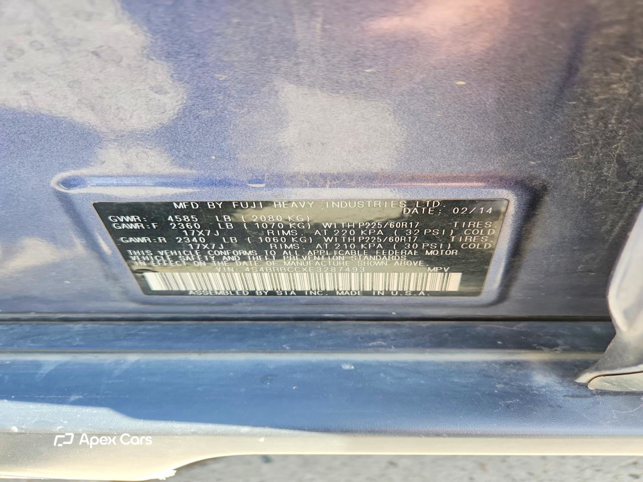 Subaru Outback 2014