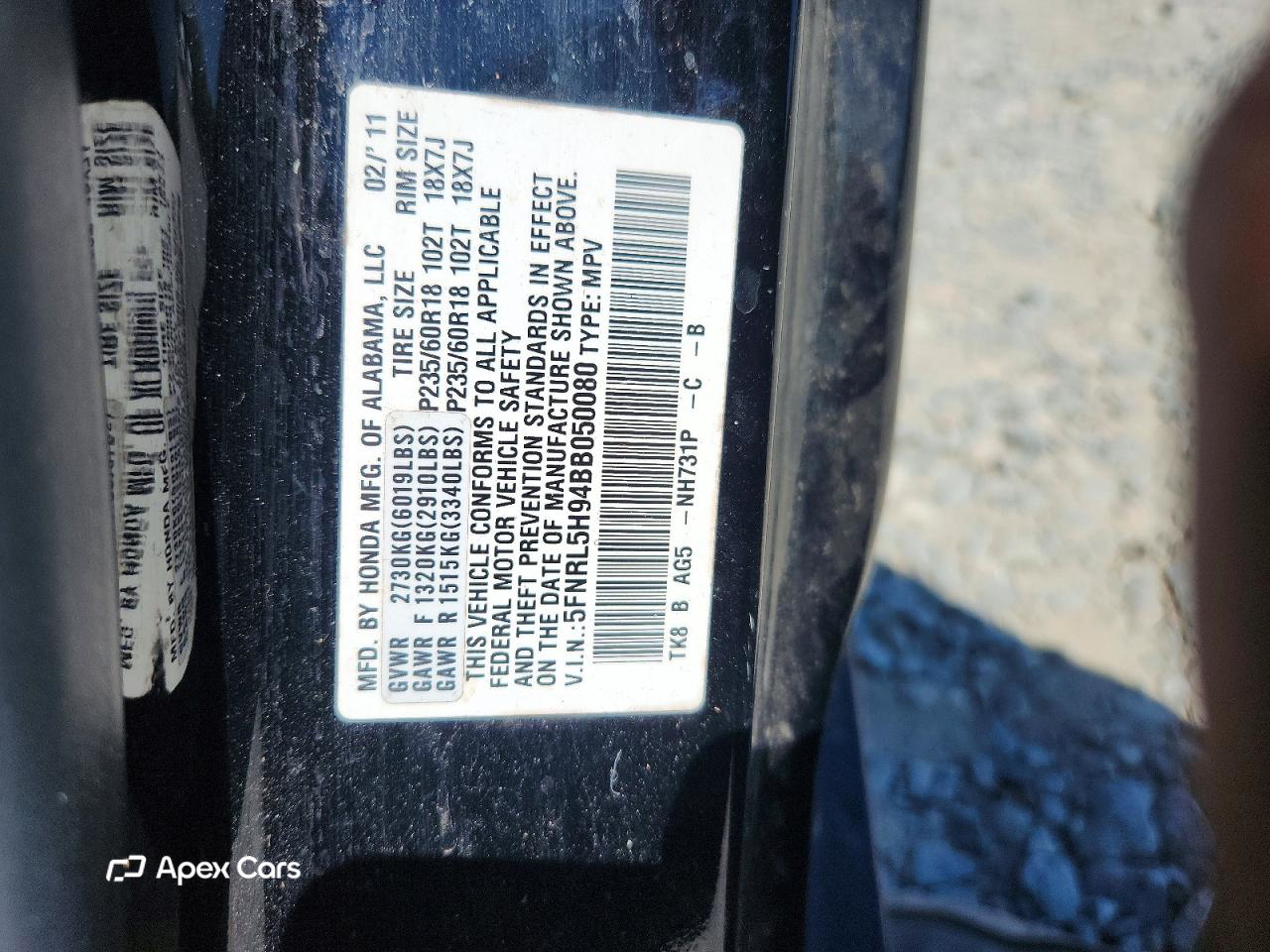 Honda Odyssey 2011