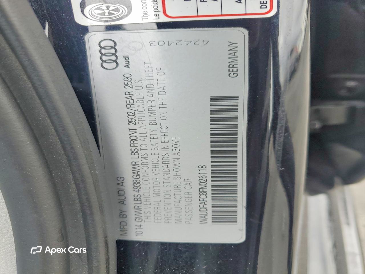 Audi A6 2015