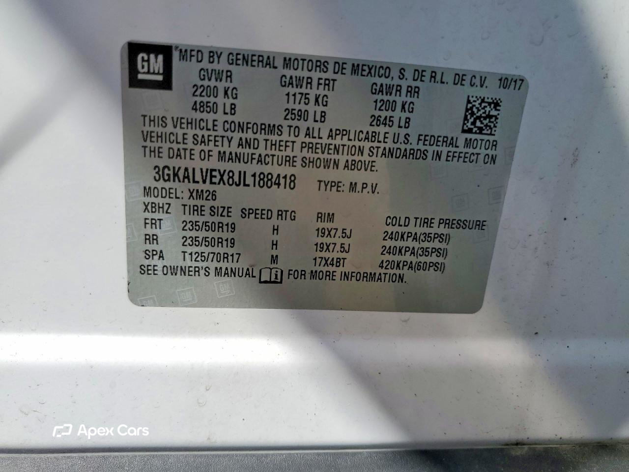 GMC Terrain 2018