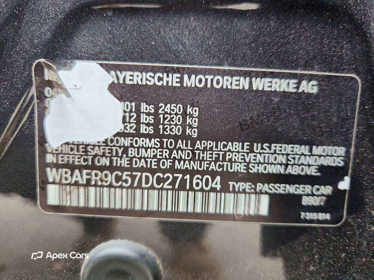 BMW Series 5 2013