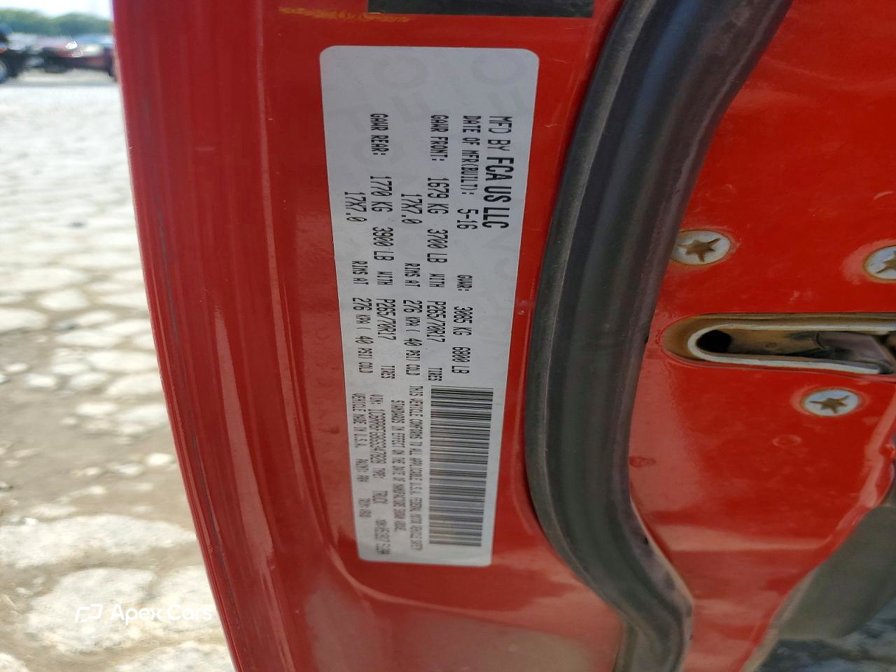 RAM 1500 2016