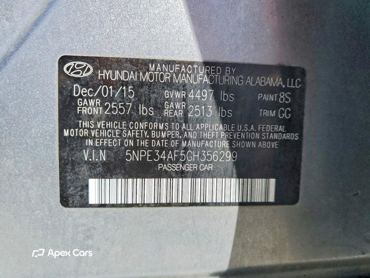 Hyundai Sonata 2016