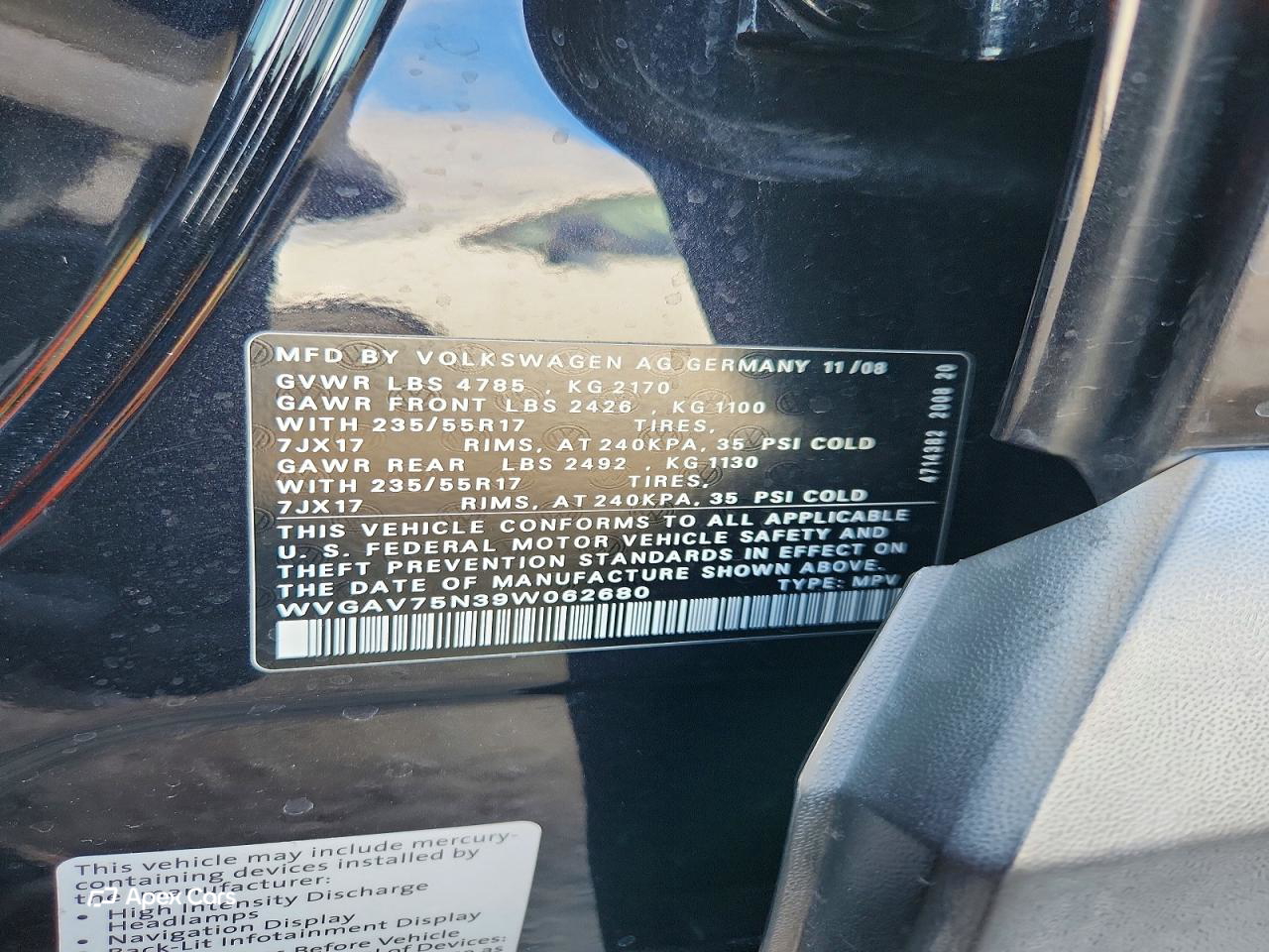 Volkswagen Tiguan 2009