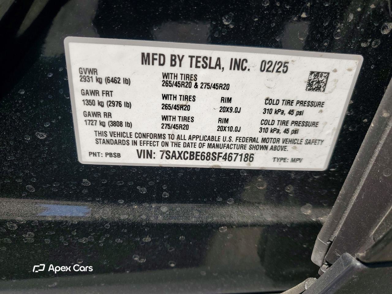 Tesla Model X 2025