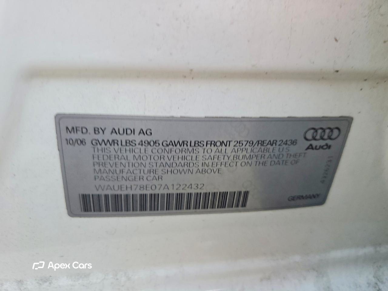 Audi A4 2007