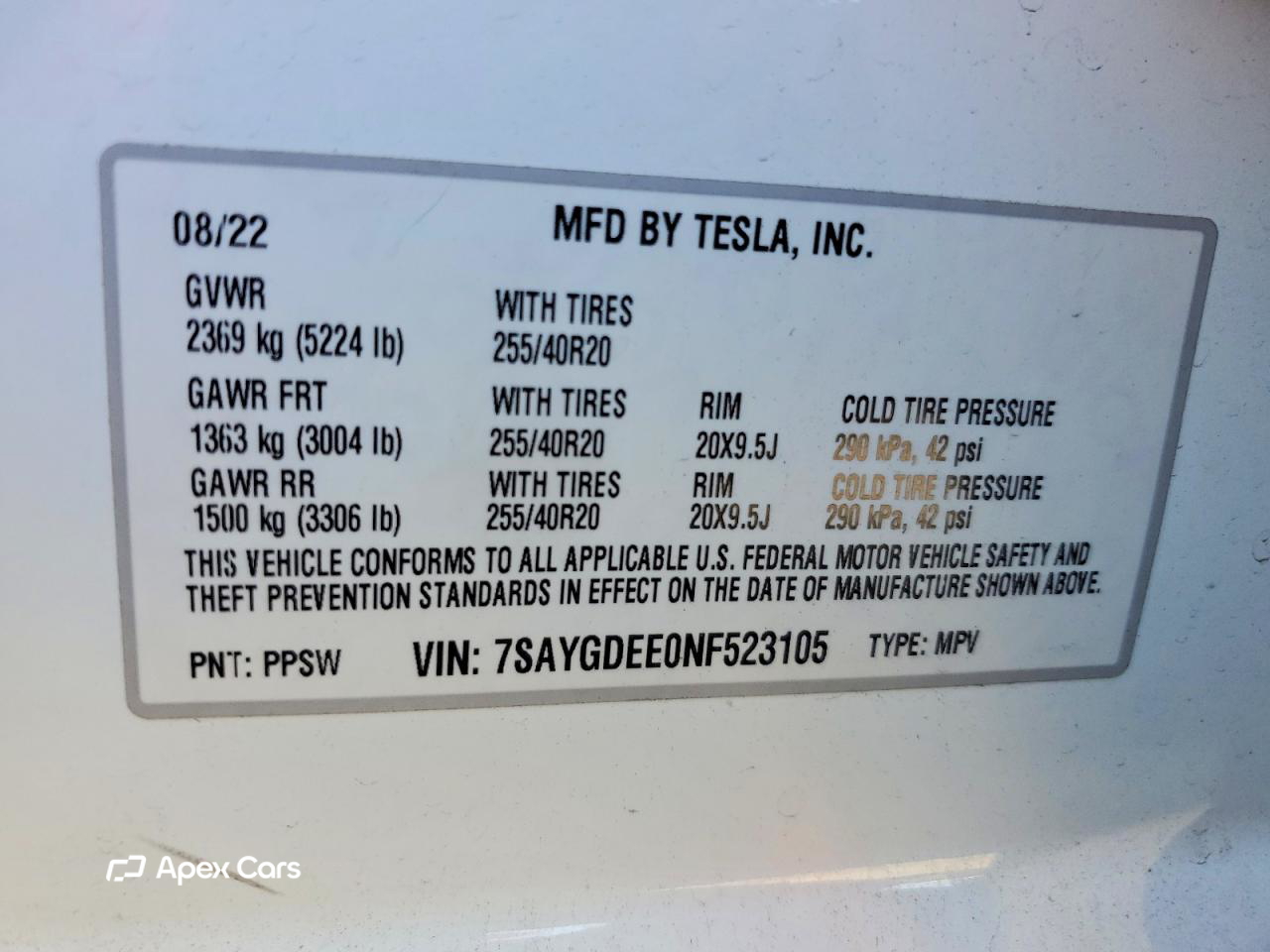 Tesla Model Y 2022