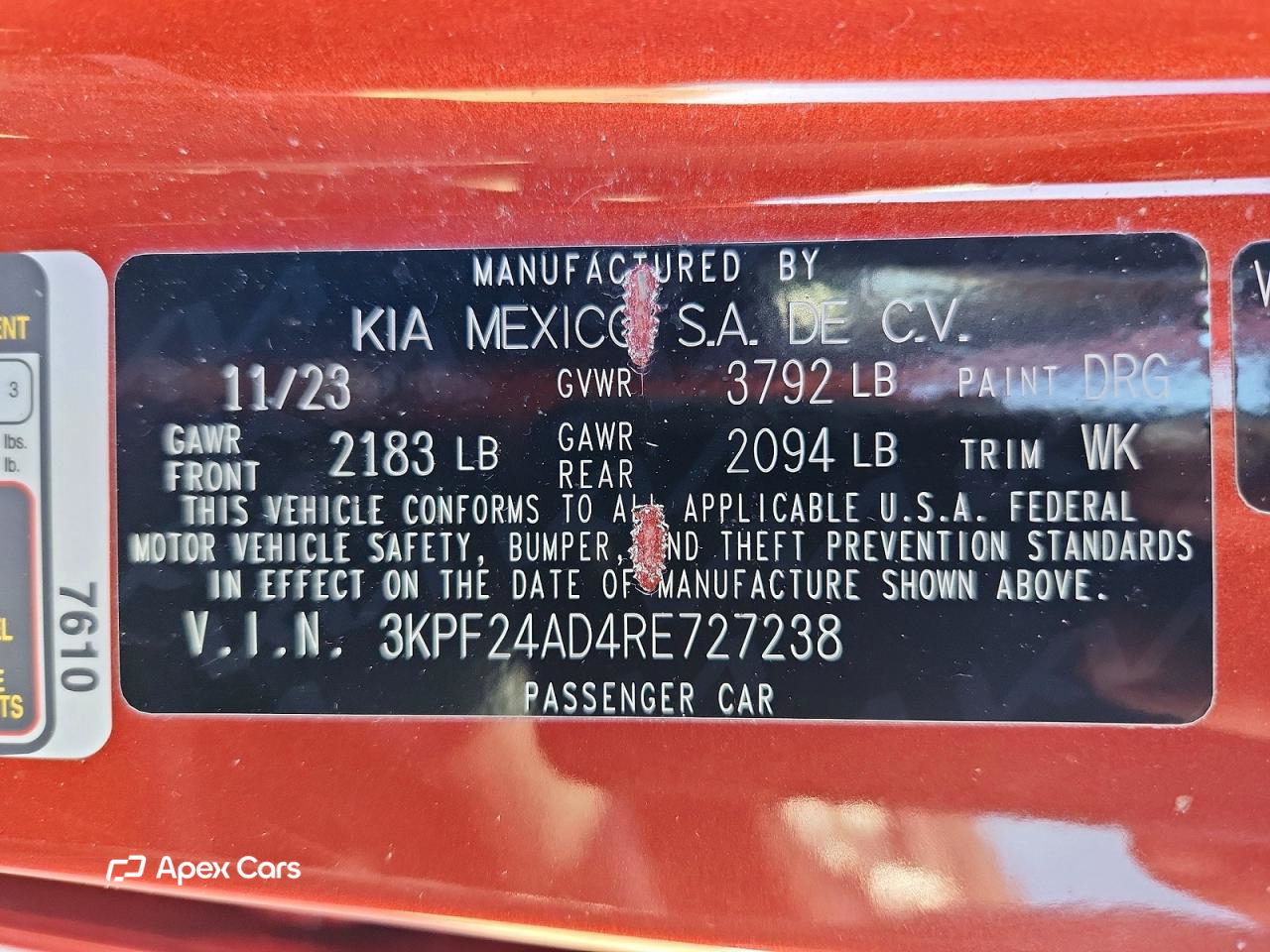 Kia Forte 2024
