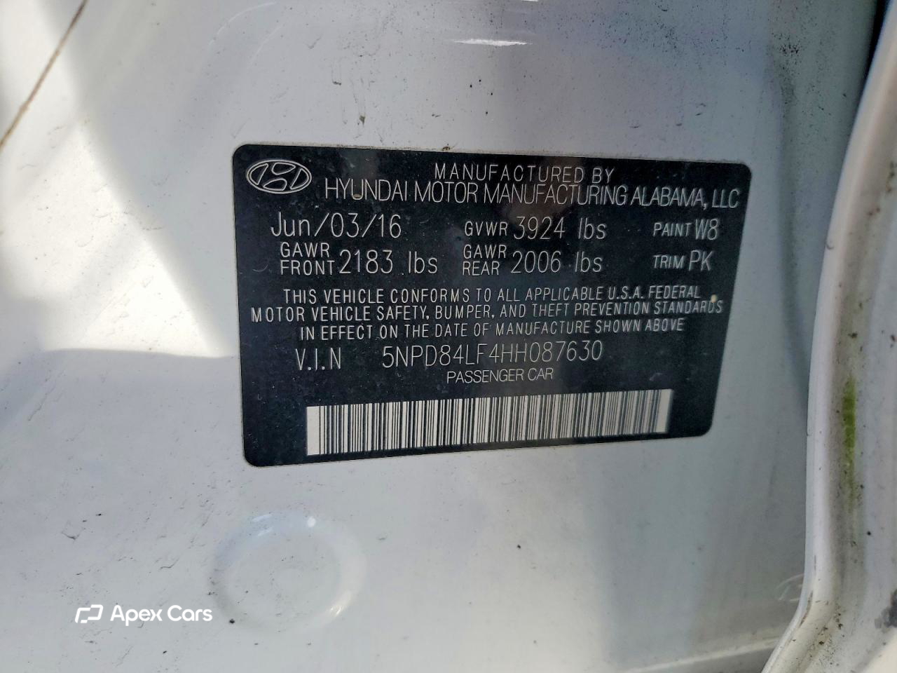 Hyundai Elantra 2017