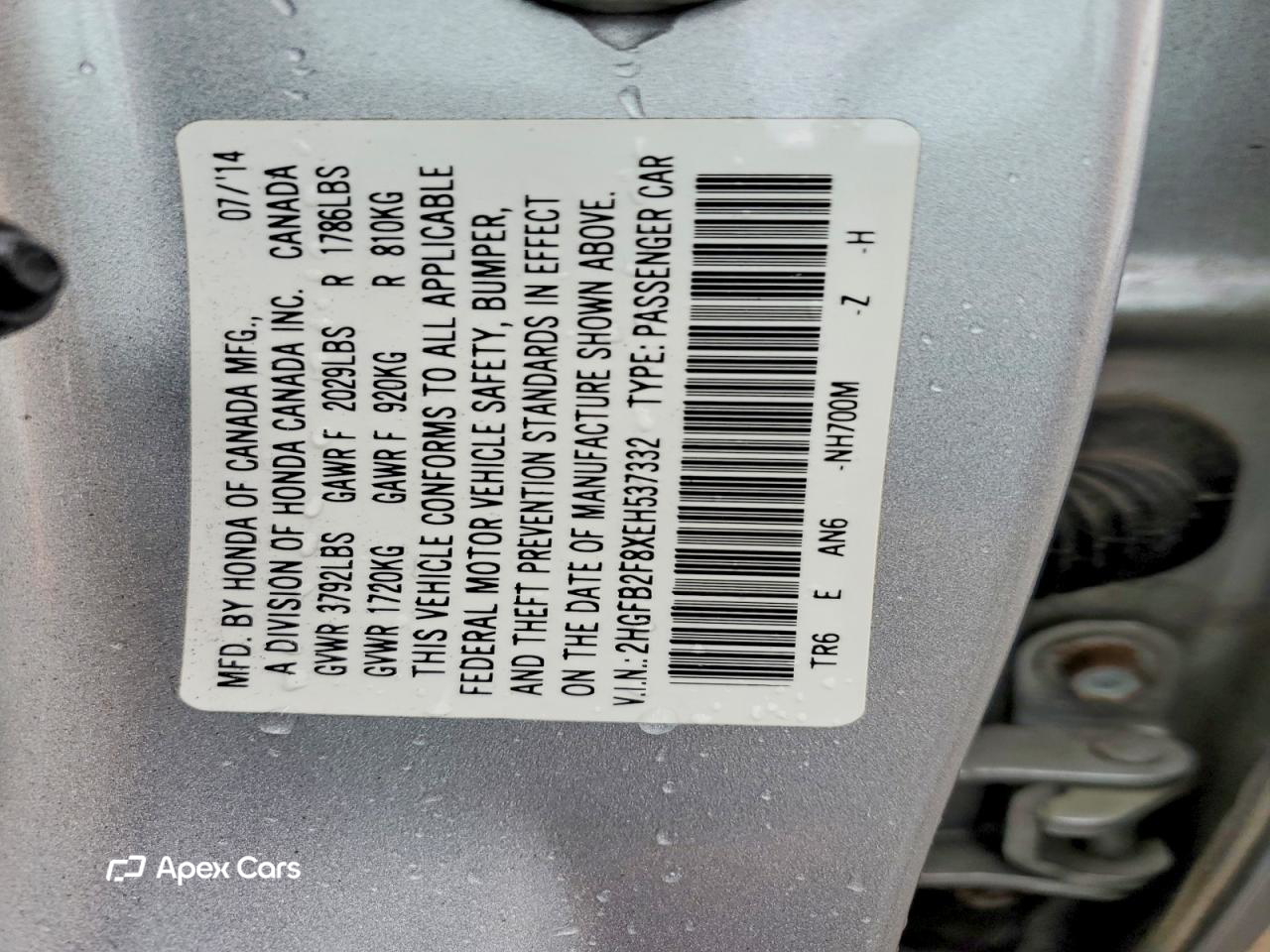 Honda Civic 2014
