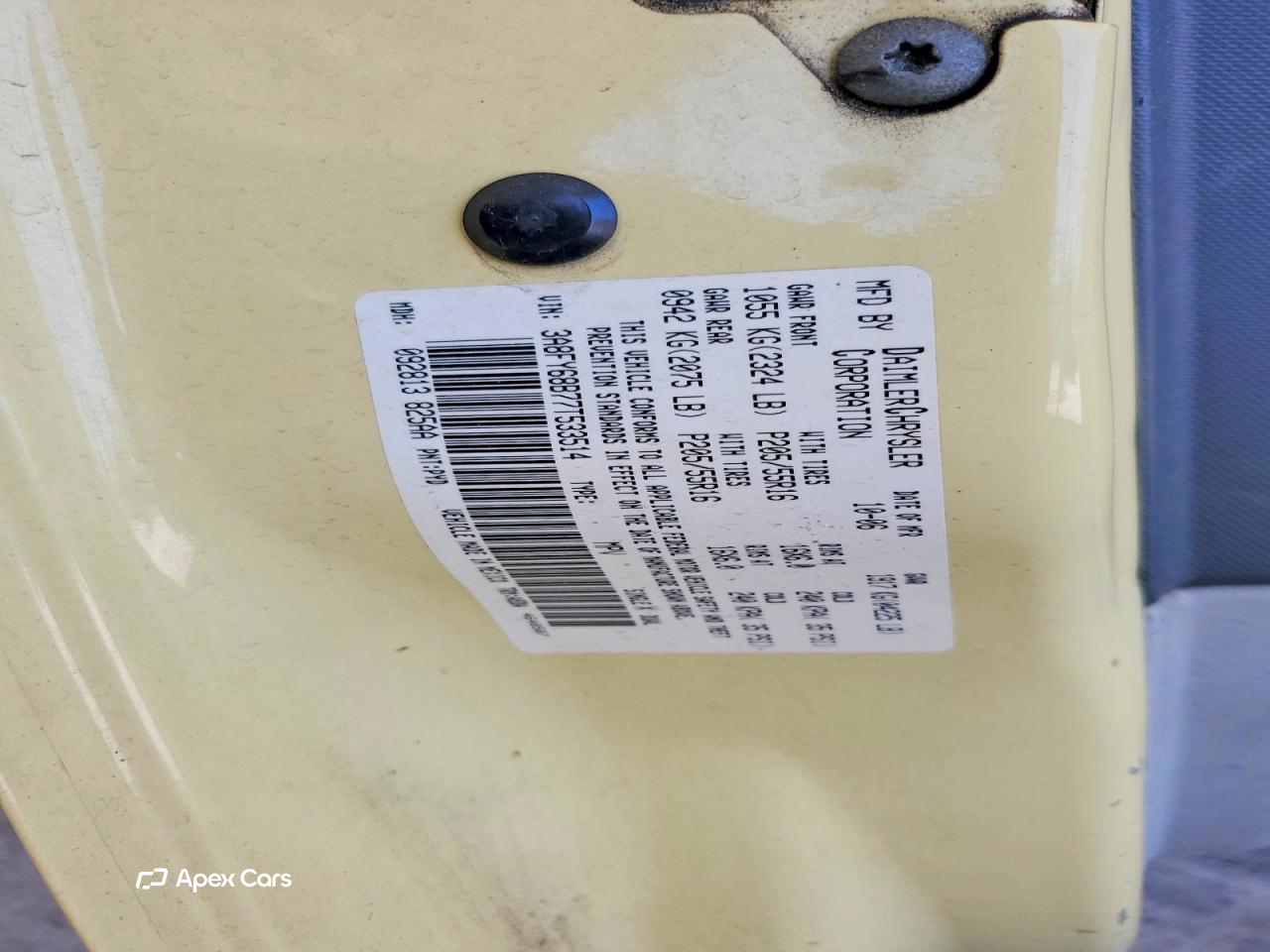 Chrysler PT Cruiser 2007