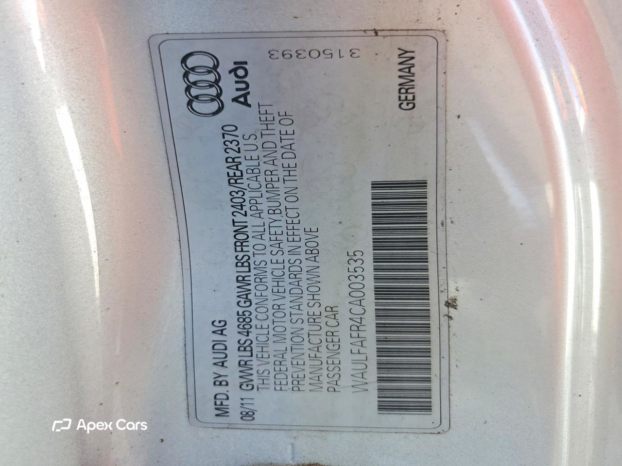 Audi A5 2012