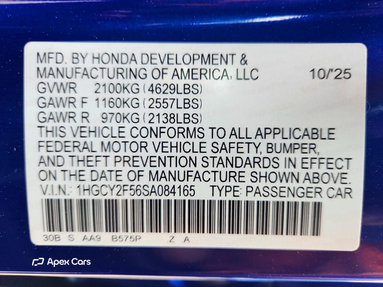 Honda Accord 2025