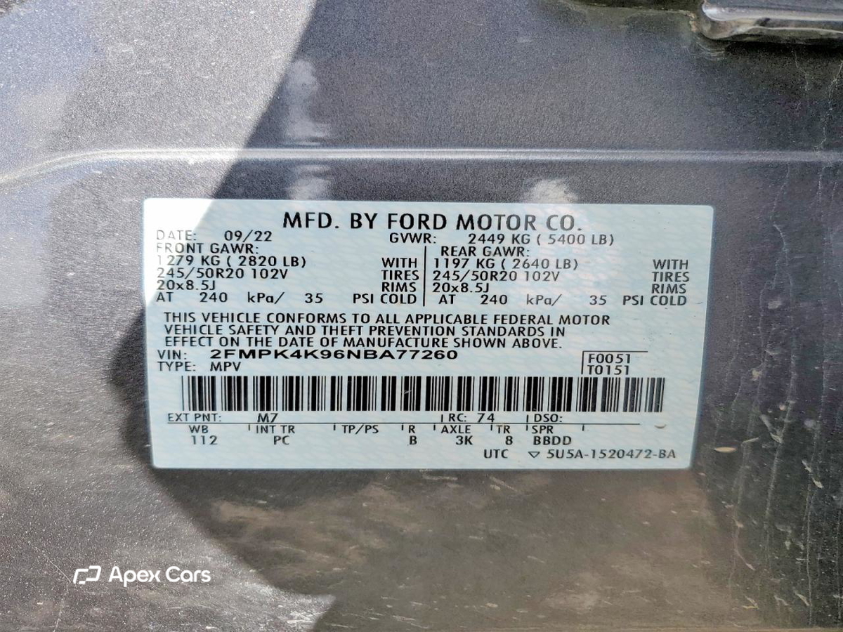 Ford Edge 2022