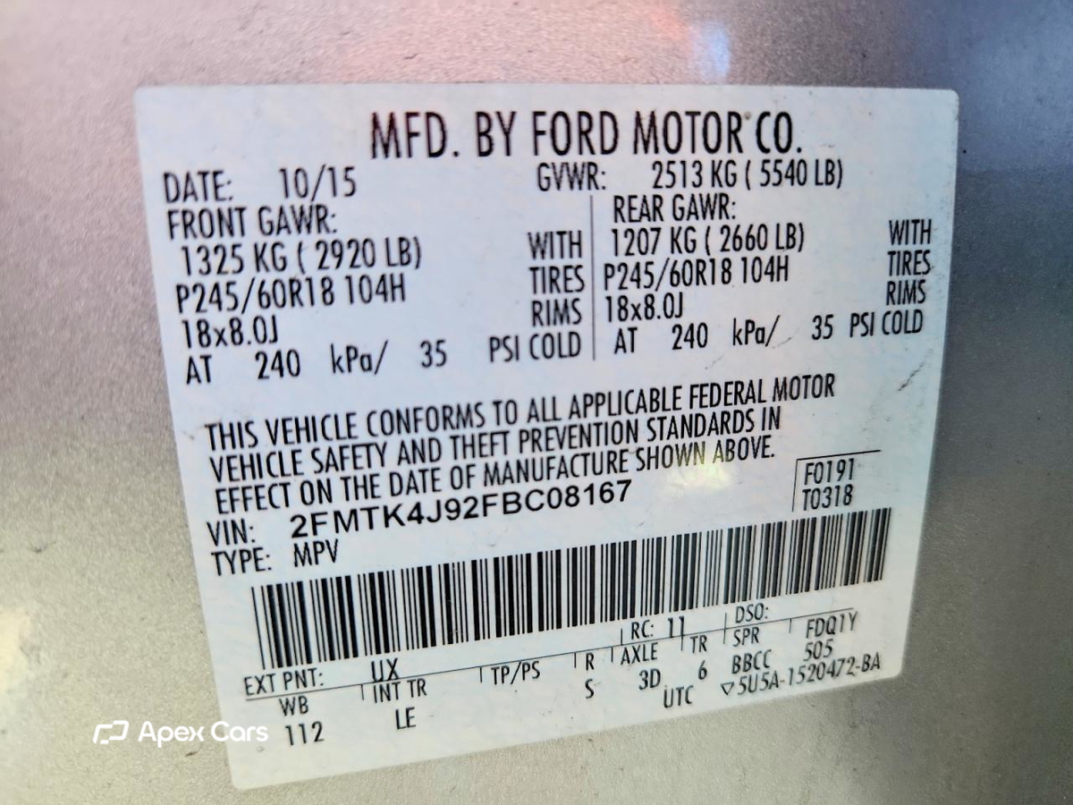 Ford Edge 2015