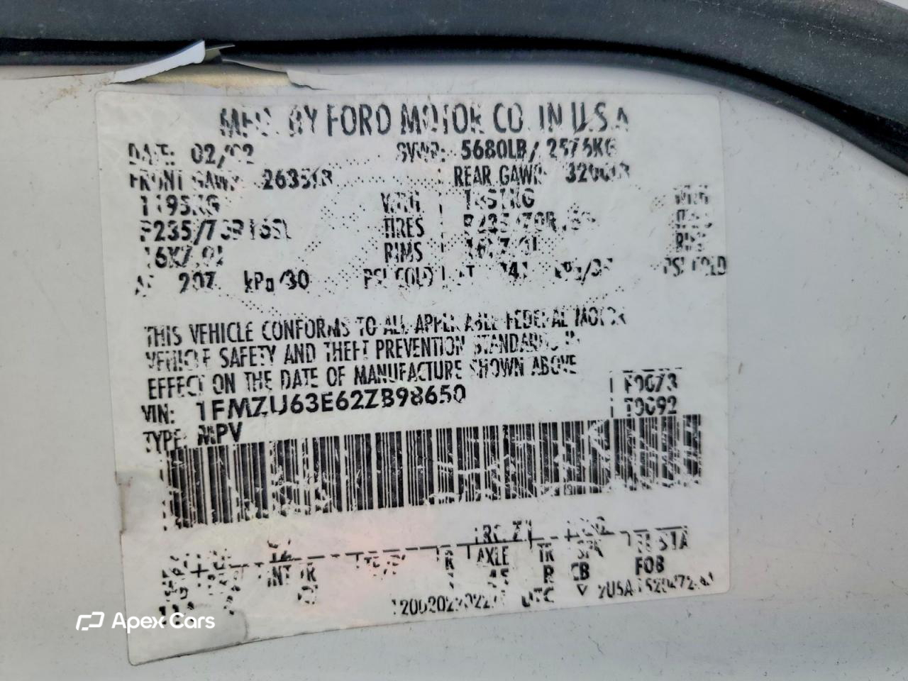 Ford Explorer 2002