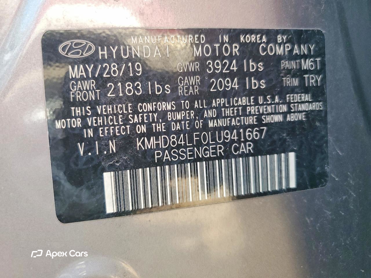 Hyundai Elantra 2020