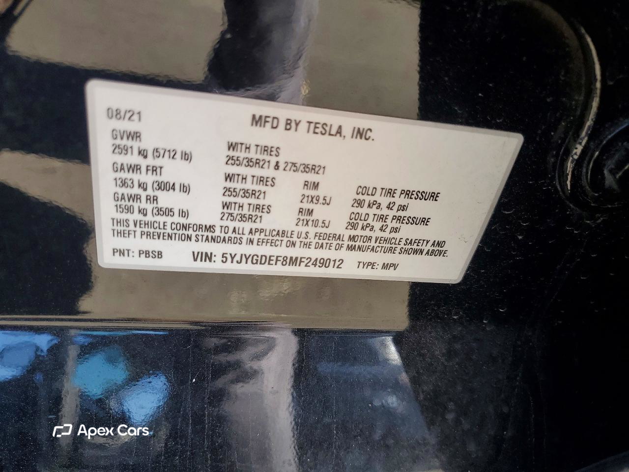 Tesla Model Y 2021