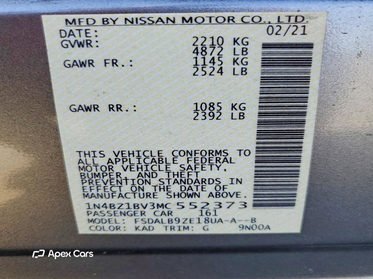 Nissan Leaf 2021