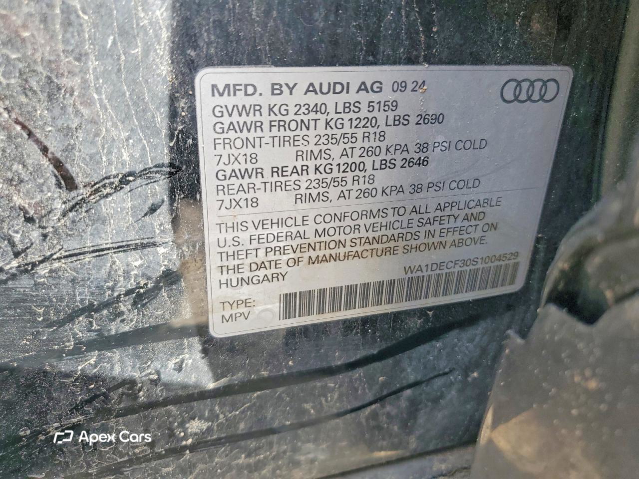 Audi Q3 2025