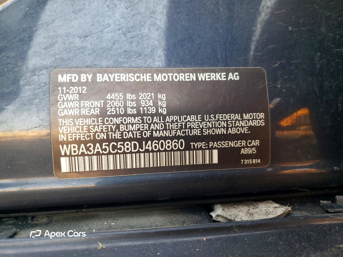 BMW Series 3 2013