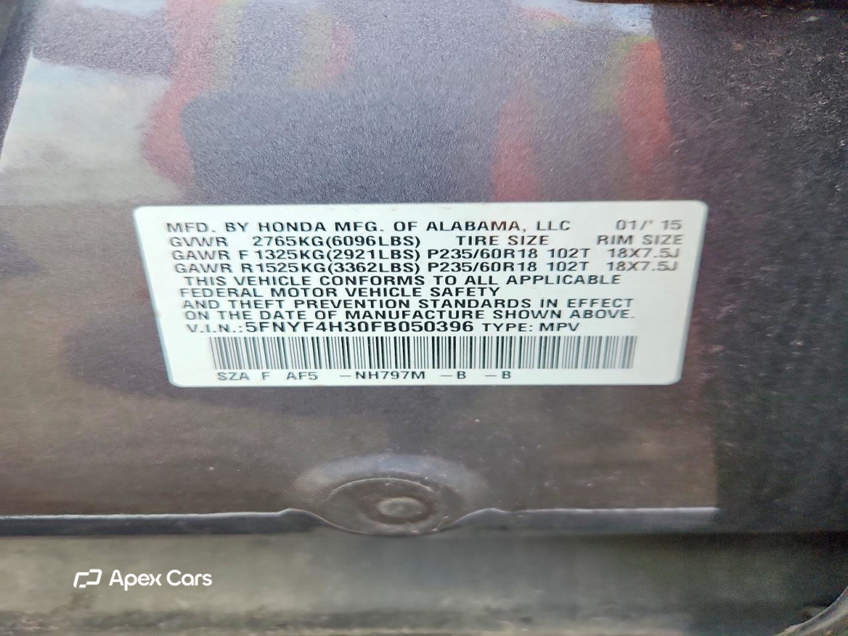 Honda Pilot 2015