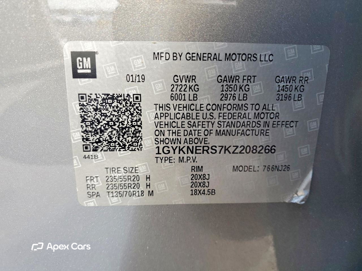 Cadillac XT5 2019